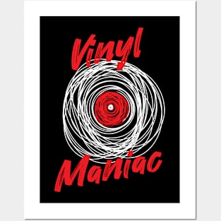 Vinyl Record Collector Retro Music Audiophile Posters and Art